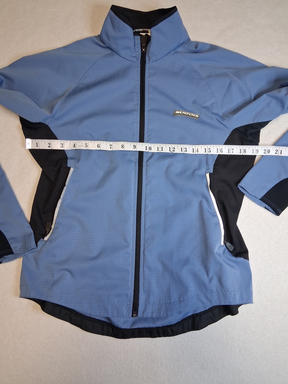 SUGOI Light Blue and Black Women's Cycling Jacket - Picture 4 of 9